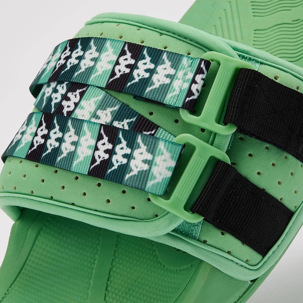 Men’s Kappa Slides, Green, New In Box!